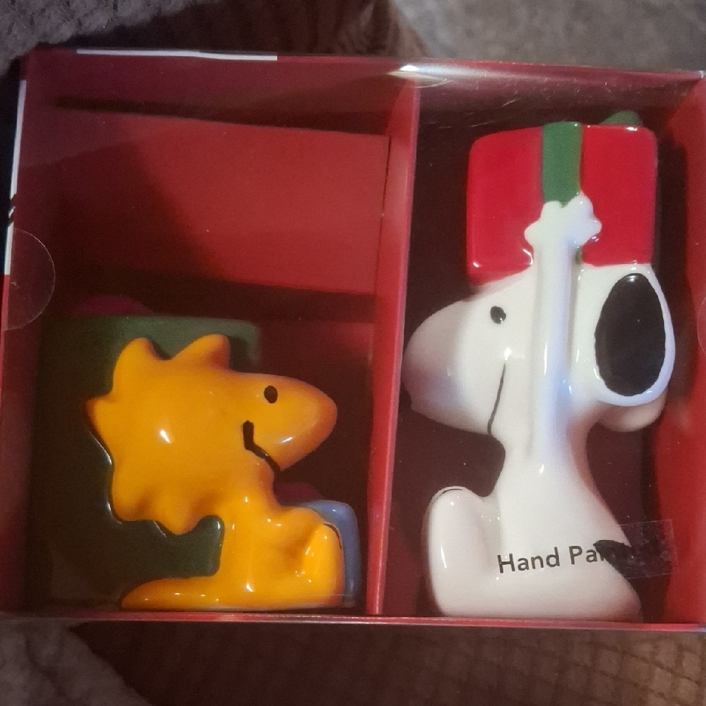 Snoopy and Woodstock Salt and Pepper Shakers
